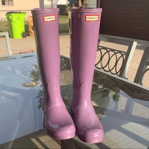 Purple Hunter Boots